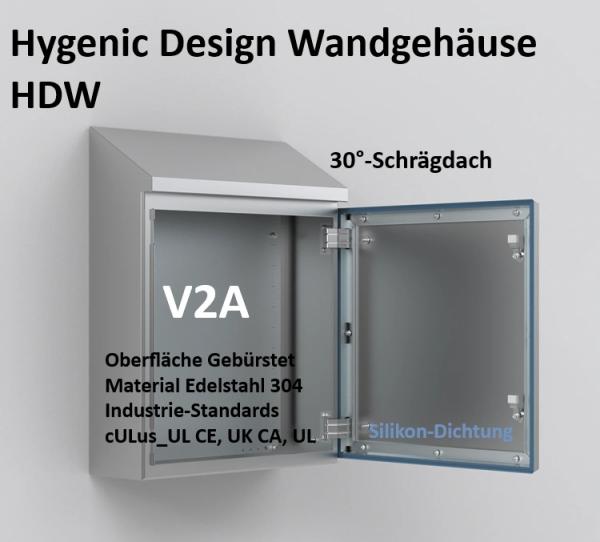 Schaltschrank Wandgehäuse im Hygenic Design